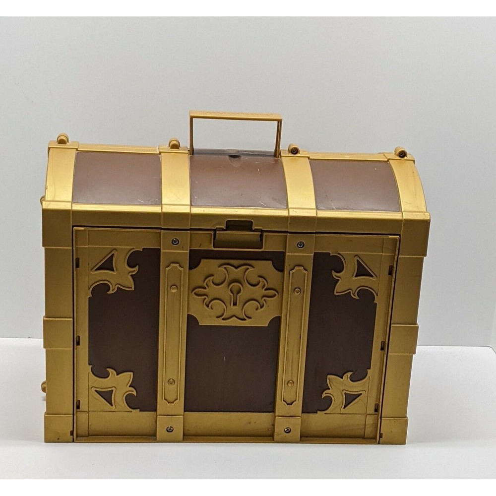 PLAYMOBILE #5737 Treasure Chest PIRATE Treasure Play Set Carry Case Incomplete
